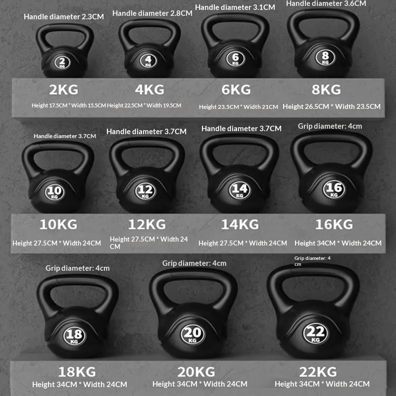 Sports Equipment Website - 2026 Fitness Adjustable 8kg Kettlebell Ergonomic