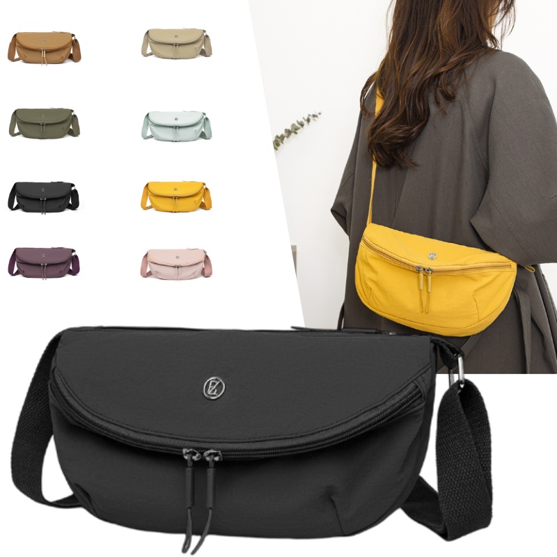 Sports Equipment Storage - Women's Crossbody Bag Lightweight Nylon Large