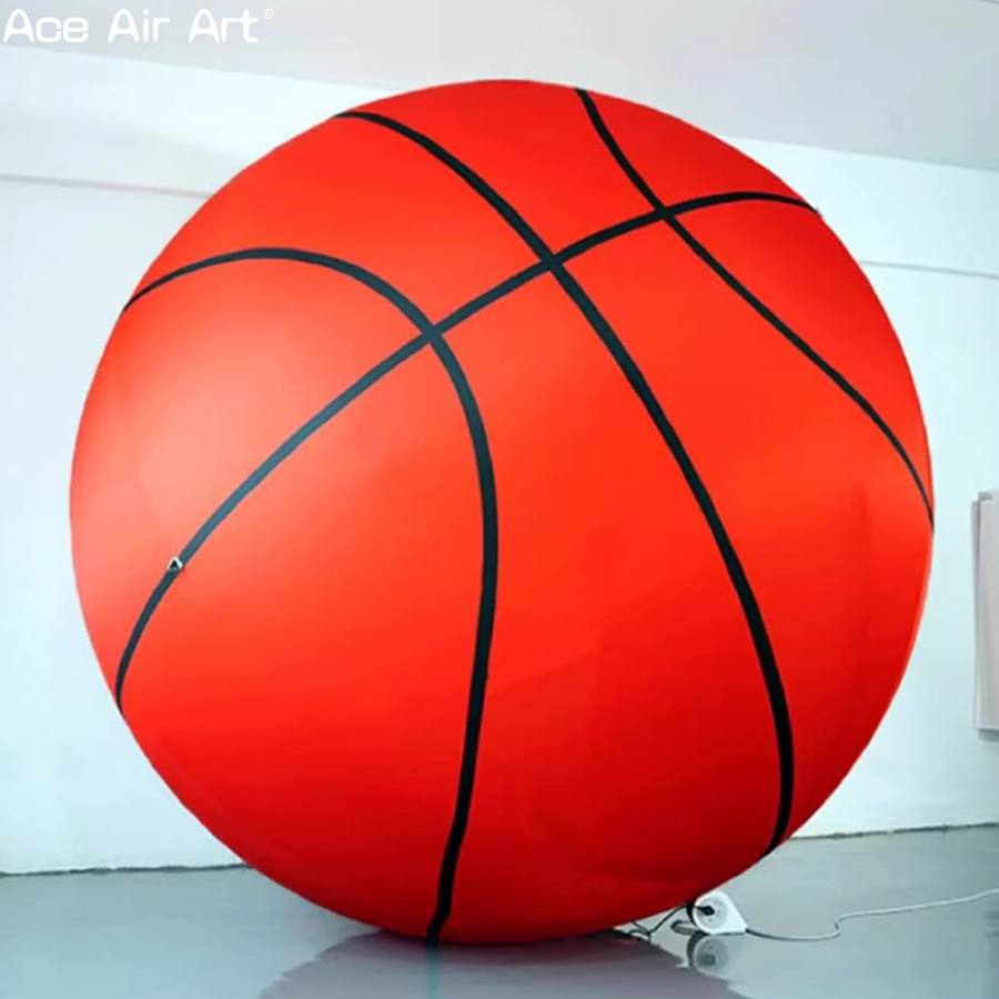 Sports Equipment Store - 3m Diameter Giant Inflatable Basketball Customizable