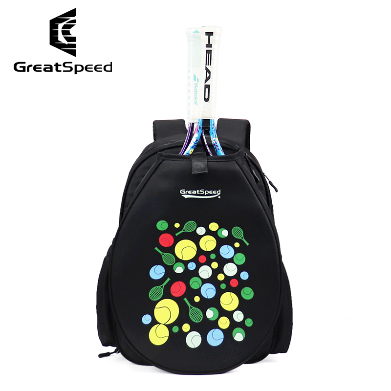 Sports Equipment Badminton - GreatSpeed Dual-Sport Backpack for Tennis And