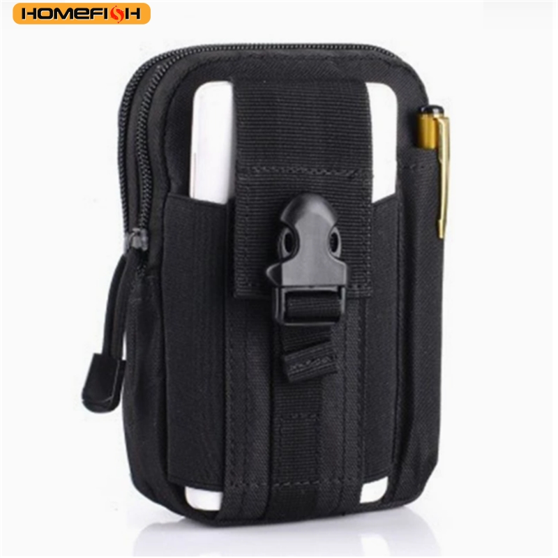 Sports Equipment Storage - HOMEFISH Men's Waist Bag Jungle Camouflage