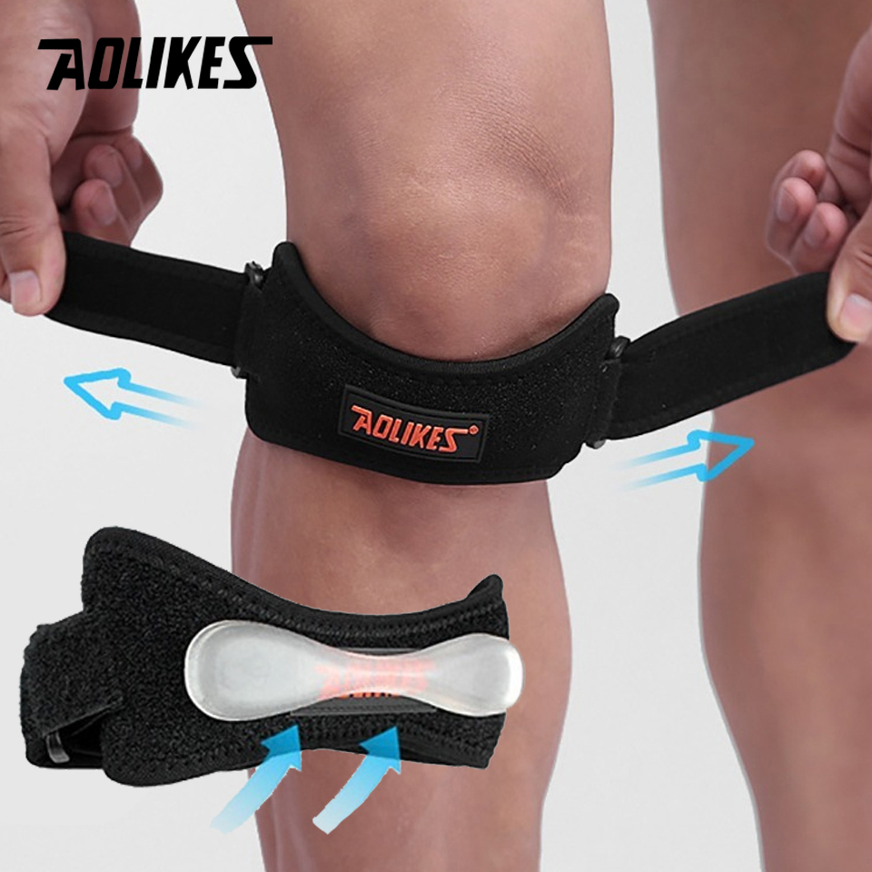 Volleyball Knee Pad - AOLIKES 1PCS Sports Patella Brace Adjustable