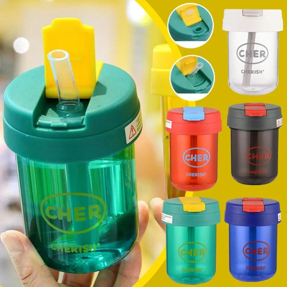Sports Equipment 4 Year Old - 300mL Straw Cup Mini Portable Outdoor