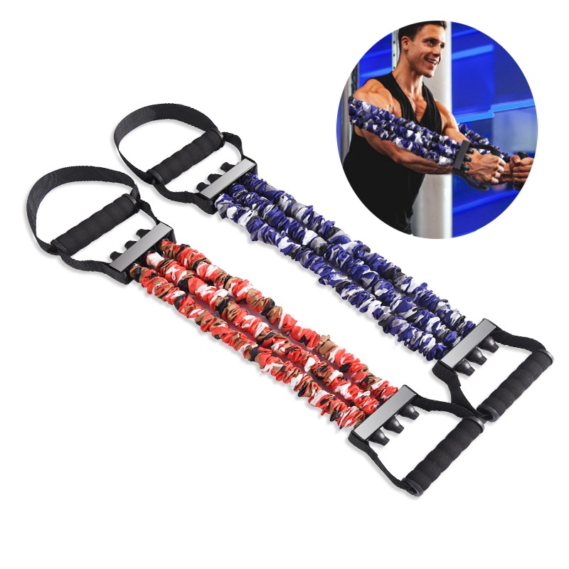 Sports Equipment Website - Chest Expander Resistance Band Elastic Pull