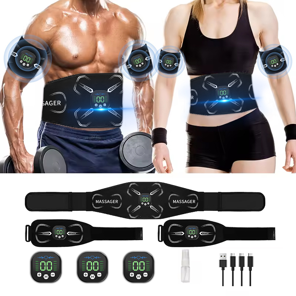 Sports Equipment Website - EMS Muscle Stimulator Abdominal Trainer Abs