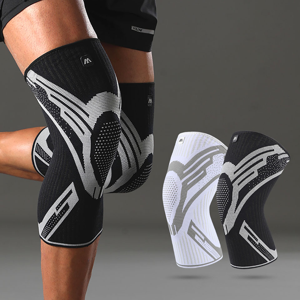 Volleyball Knee Pad - Compression Knee Support Sleeve Elastic Breathable