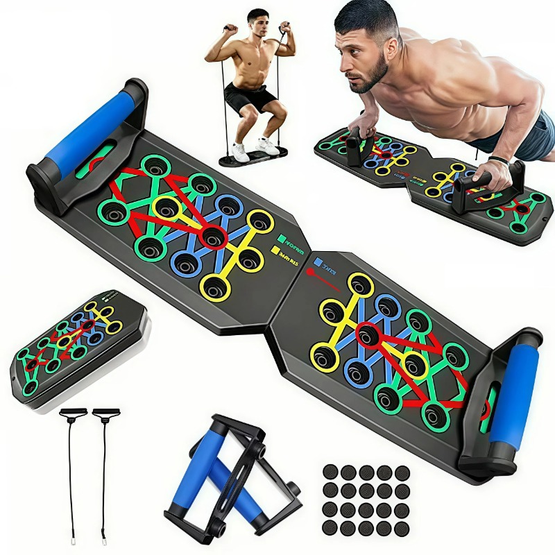 Sports Equipment Website - Foldable Push Up Board with Resistance