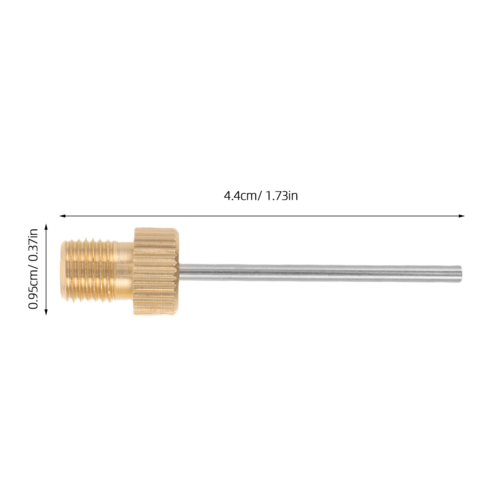 10Pcs Thickened Copper Base Ba - Basketball Pump Needle ulasan dan harga