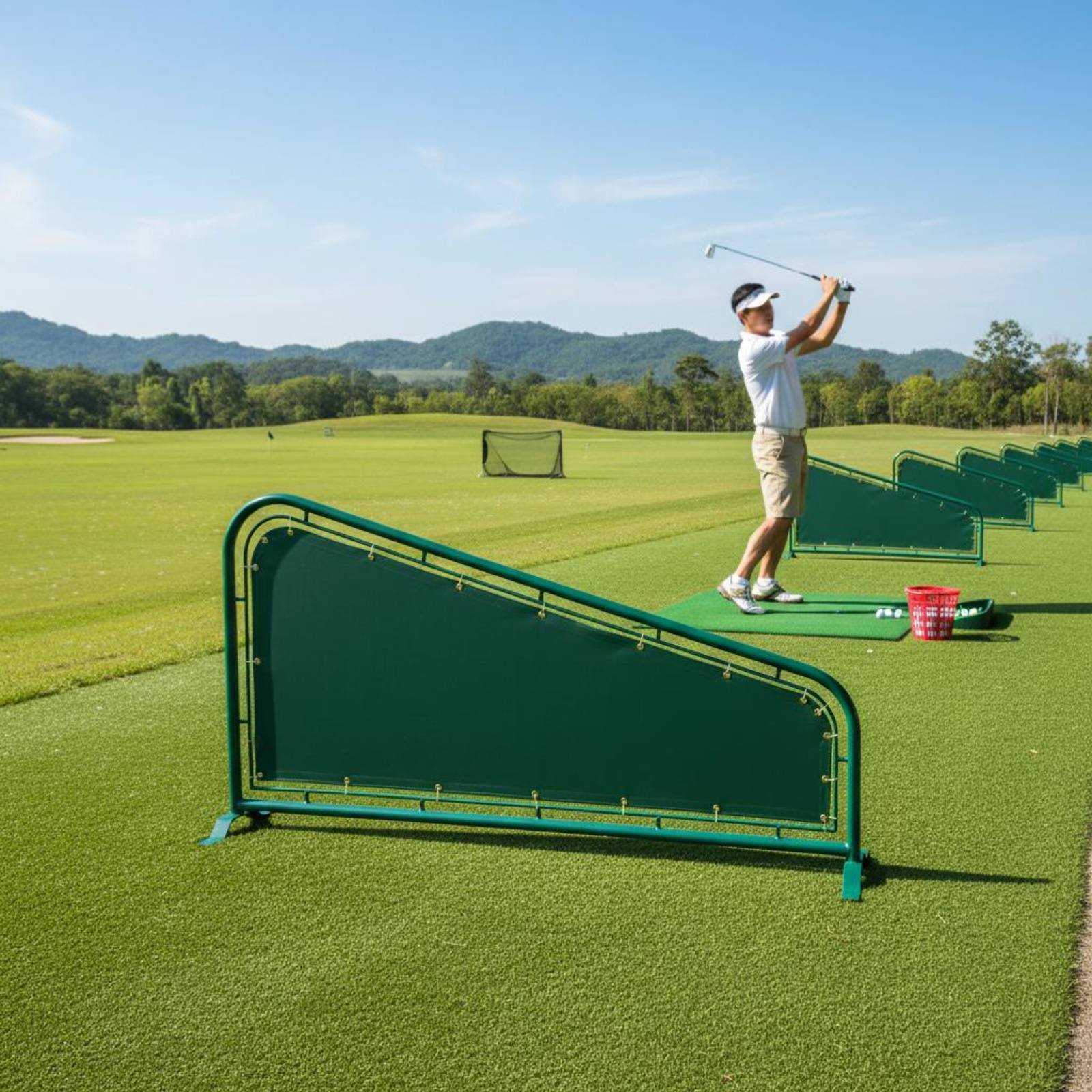 Canvas Golf Divider Heavy Duty - Sports Equipment Golf ulasan dan harga