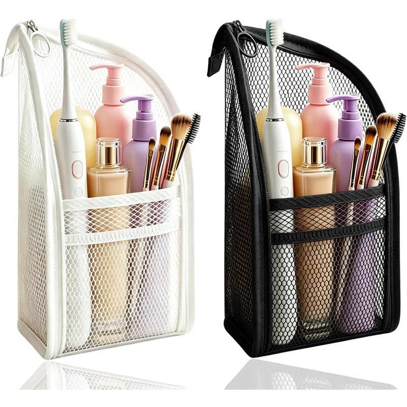 Mesh Toiletry Bag Breathable Q - Sports Equipment Storage ulasan dan harga
