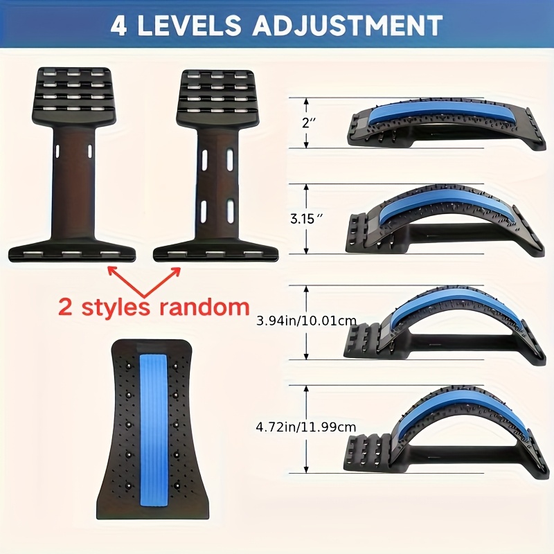 3-Level Back Stretcher Posture - Sports Equipment Gym ulasan dan harga