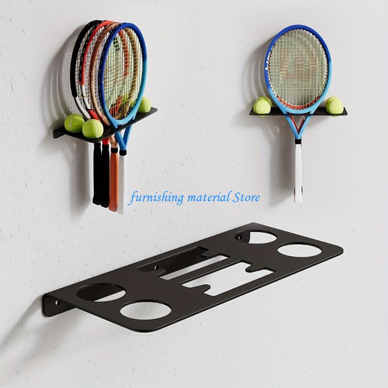 Y5GD Black Wall Mounted Tennis - Sports Equipment Storage ulasan dan harga