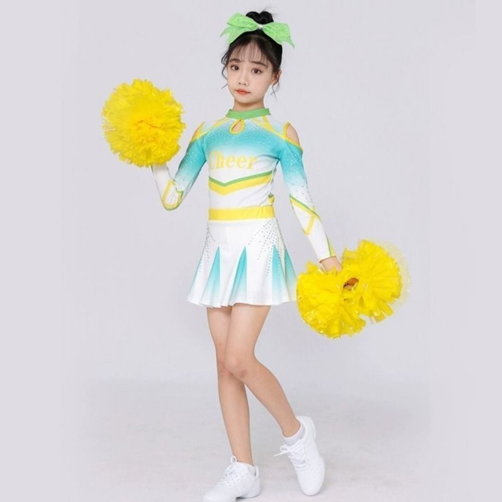 New 30cm Game Pom Poms PET Mul - Cheerleading Pom Pom ulasan dan harga