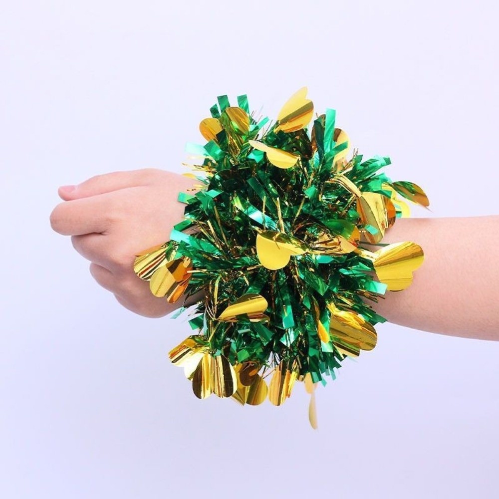 10pcs Wrist Decor Colorful Met - Cheerleading Pom Pom ulasan dan harga