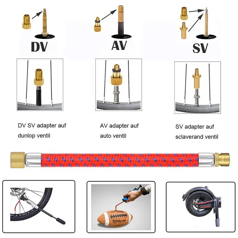 21/26PCS Bike Tire Inflator Ki - Basketball Pump Needle ulasan dan harga