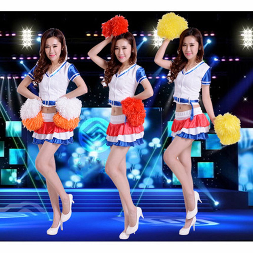 Double hole handle Competition - Cheerleading Pom Pom ulasan dan harga