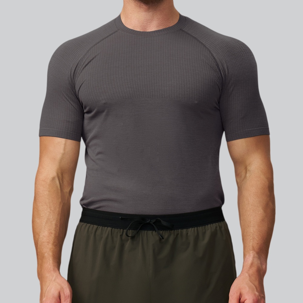 Men's Solid Color Sports T-shi - Sports Equipment Gym ulasan dan harga