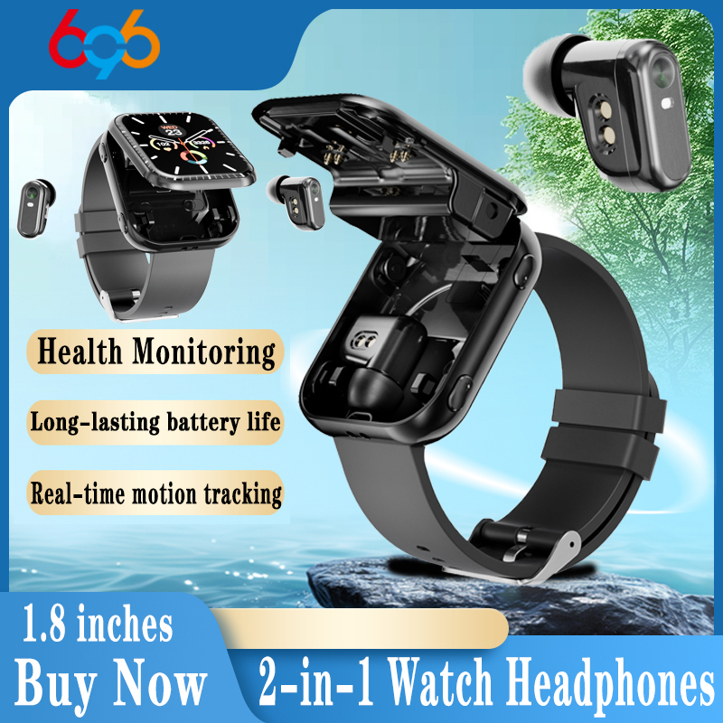 Waterproof Smartwatch 2 En 1 E - Sports Equipment In Spanish ulasan dan harga