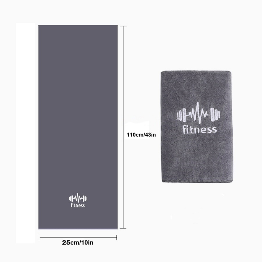 Fitness Towel 110x25cm for Spo - Sports Equipment Gym ulasan dan harga