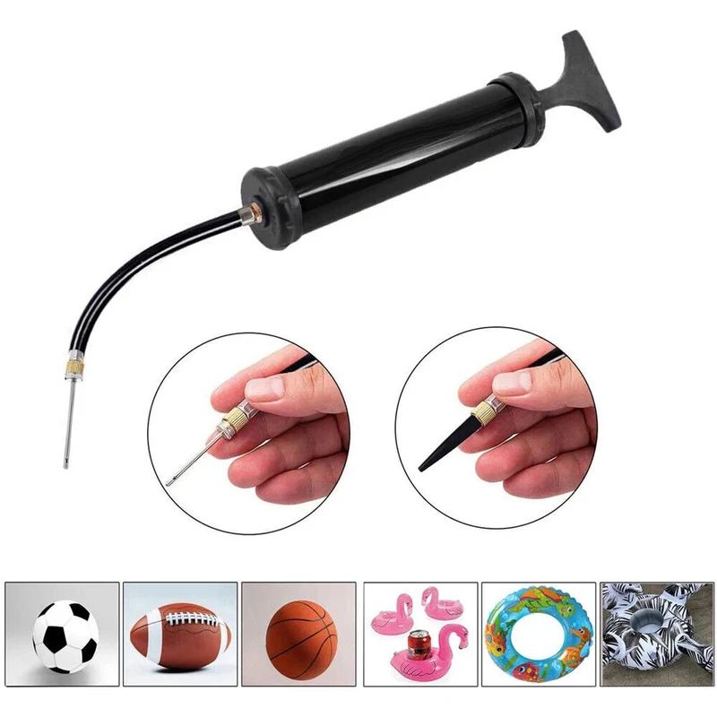8Pcs Portable Ball Pump Set Fl - Basketball Pump Needle ulasan dan harga