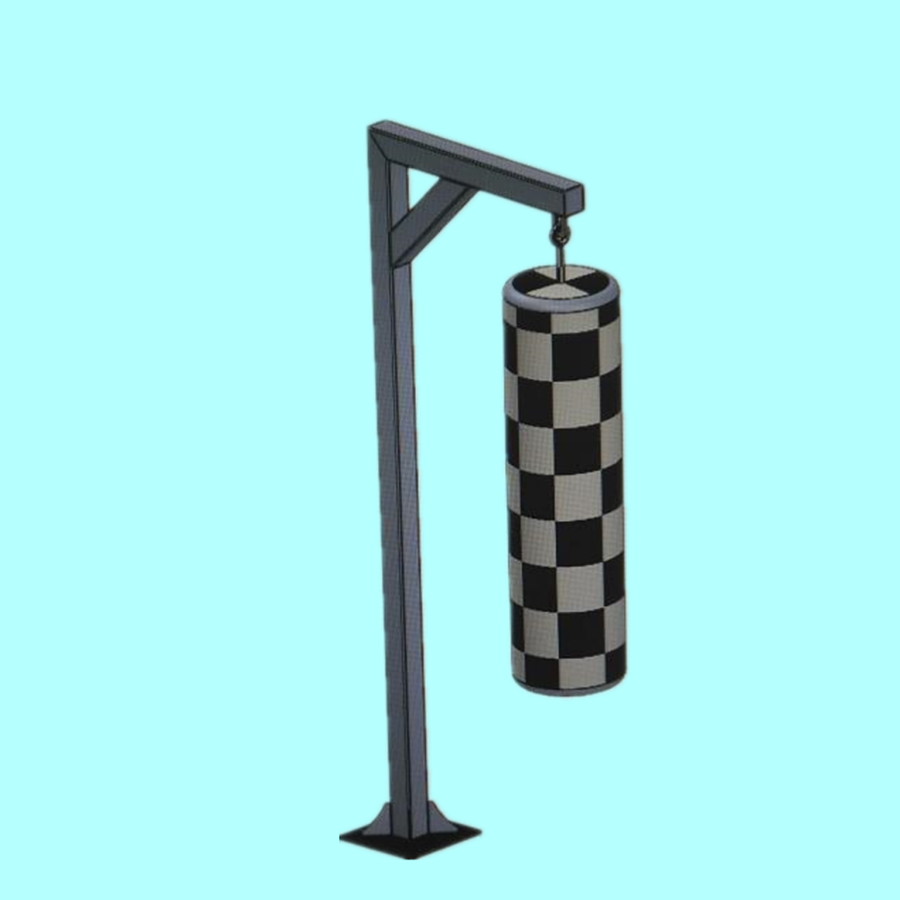 Boxing Punching Bag Rack Gym S - Sports Equipment Organizer Rack ulasan dan harga