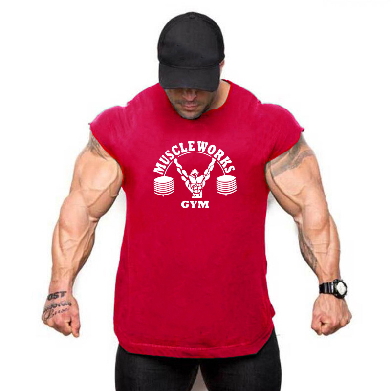 New Summer Brand Vest Cotton G - Sports Equipment Store ulasan dan harga