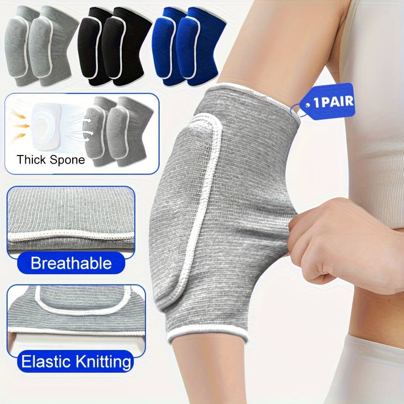 1pair Elastic Elbow Pads Thick - Volleyball Knee Pad ulasan dan harga