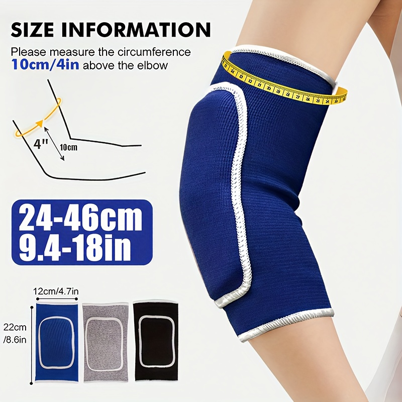 1pair Elastic Elbow Pads Thick - Volleyball Knee Pad ulasan dan harga