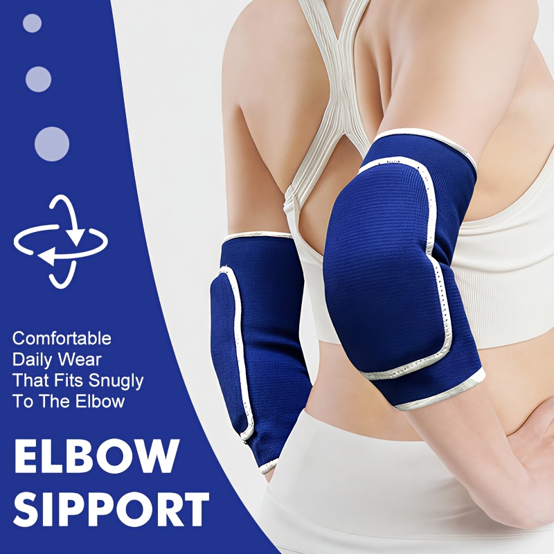 1pair Elastic Elbow Pads Thick - Volleyball Knee Pad ulasan dan harga
