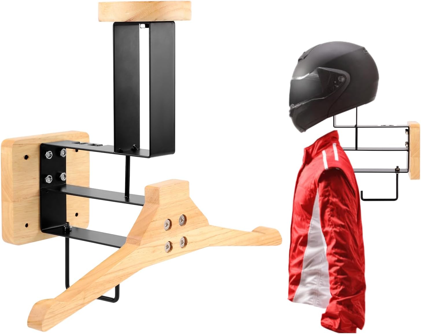 ​Motorcycle Helmet Holder Wall - Sports Equipment Organizer Rack ulasan dan harga