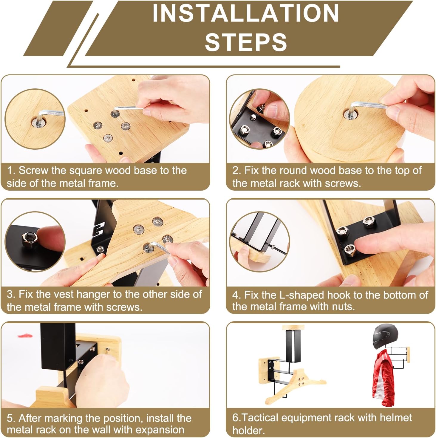 ​Motorcycle Helmet Holder Wall - Sports Equipment Organizer Rack ulasan dan harga
