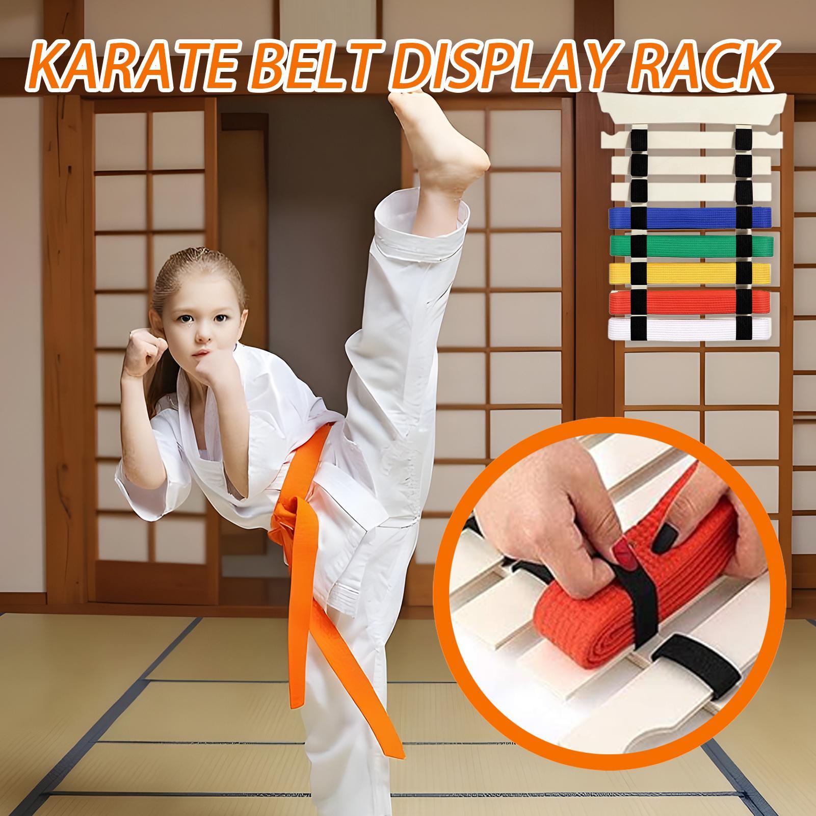 Karate Belt Rack Karate Belt O - Sports Equipment Organizer Rack ulasan dan harga