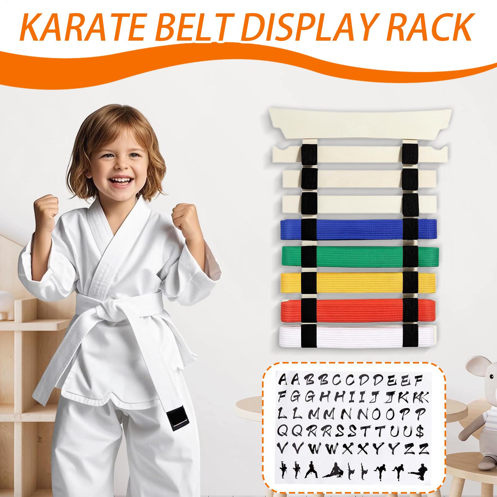 Karate Belt Rack Karate Belt O - Sports Equipment Organizer Rack ulasan dan harga