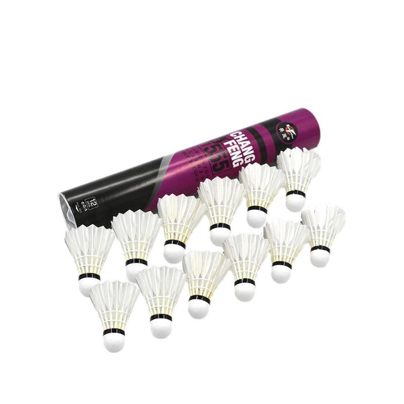 12Pcs/lot Badminton Natural Du - Sports Equipment Badminton ulasan dan harga
