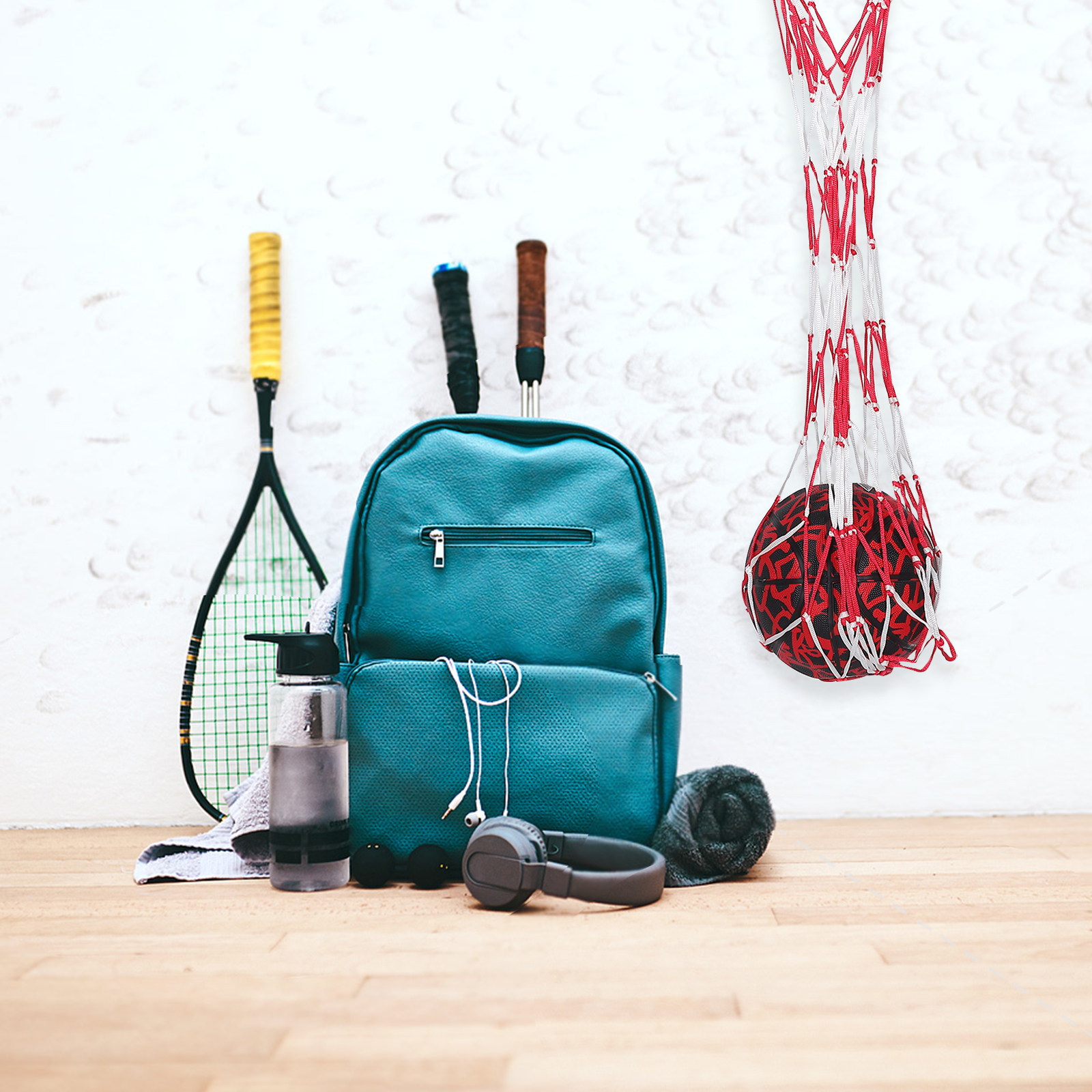 Mesh Ball Carrying Storage Bag - Sports Equipment Storage ulasan dan harga
