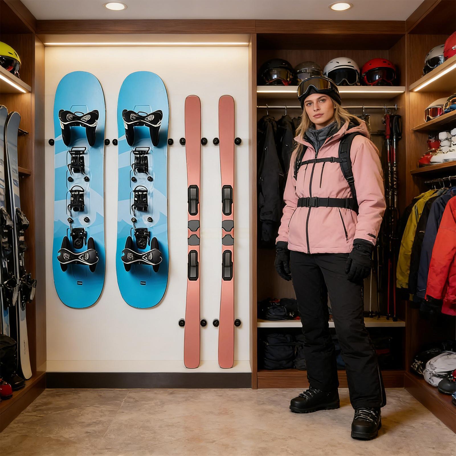 Ski Holders For Wall Vertical  - Sports Equipment Store ulasan dan harga