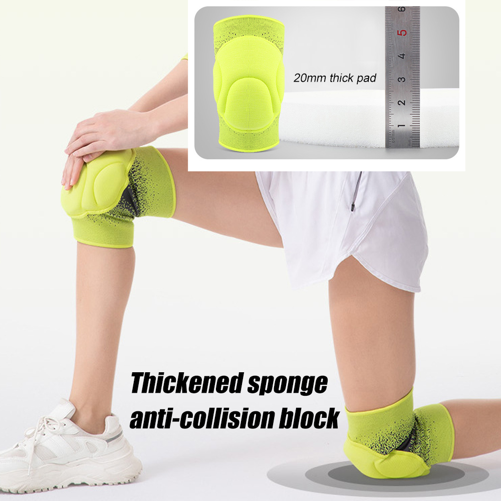 1Pair Thick Sponge Knee Pads K - Volleyball Knee Pad ulasan dan harga