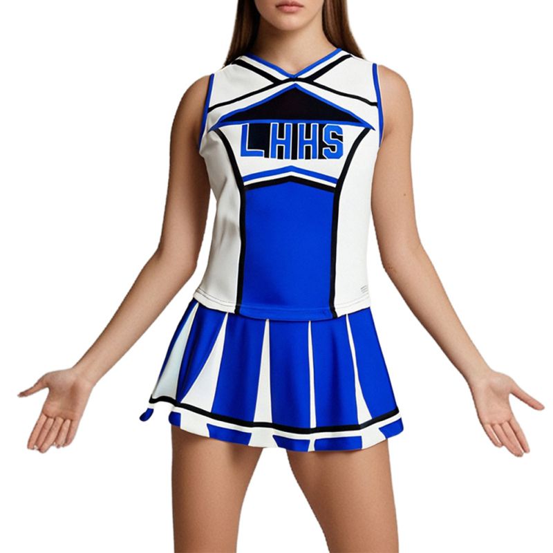 Women's Cheerleader Costume Un - Cheerleading Pom Pom ulasan dan harga