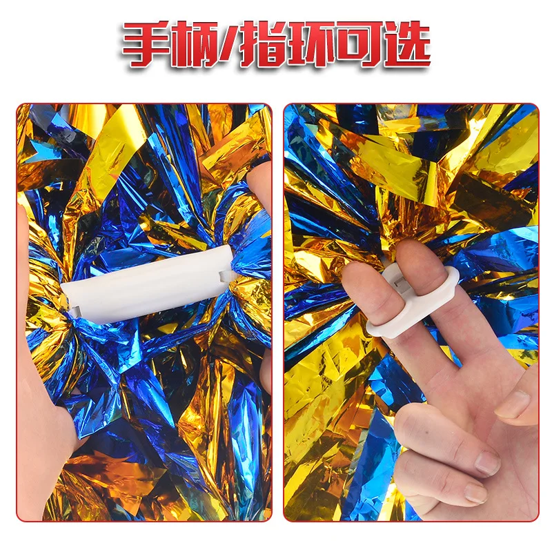 Gold Cheerleading Pom Poms wit - Cheerleading Pom Pom ulasan dan harga
