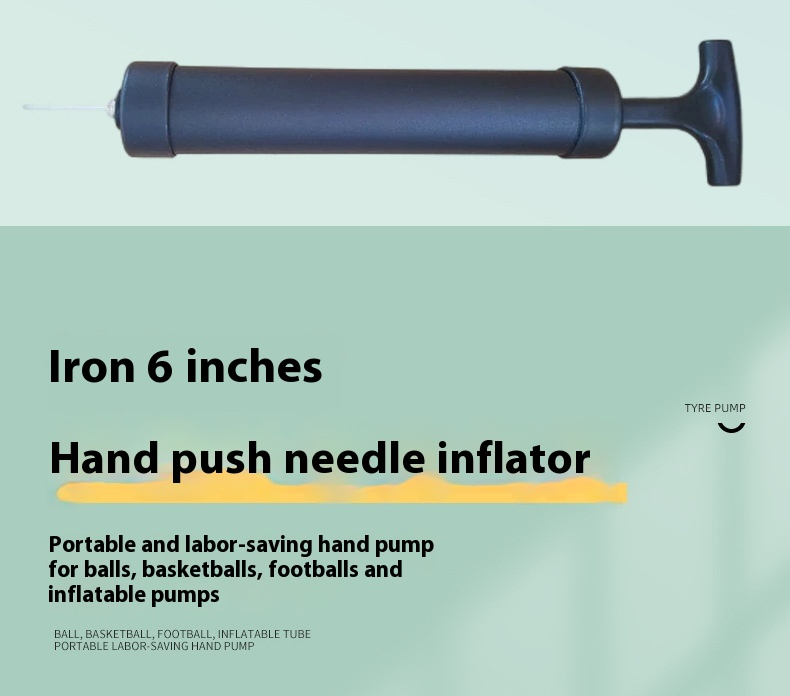 Mikasa Handheld Inflator 10inc - Basketball Pump Needle ulasan dan harga