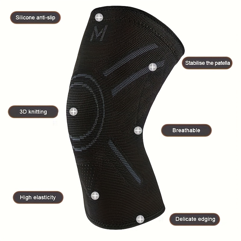 1Pc Compression Knee Support S - Volleyball Knee Pad ulasan dan harga