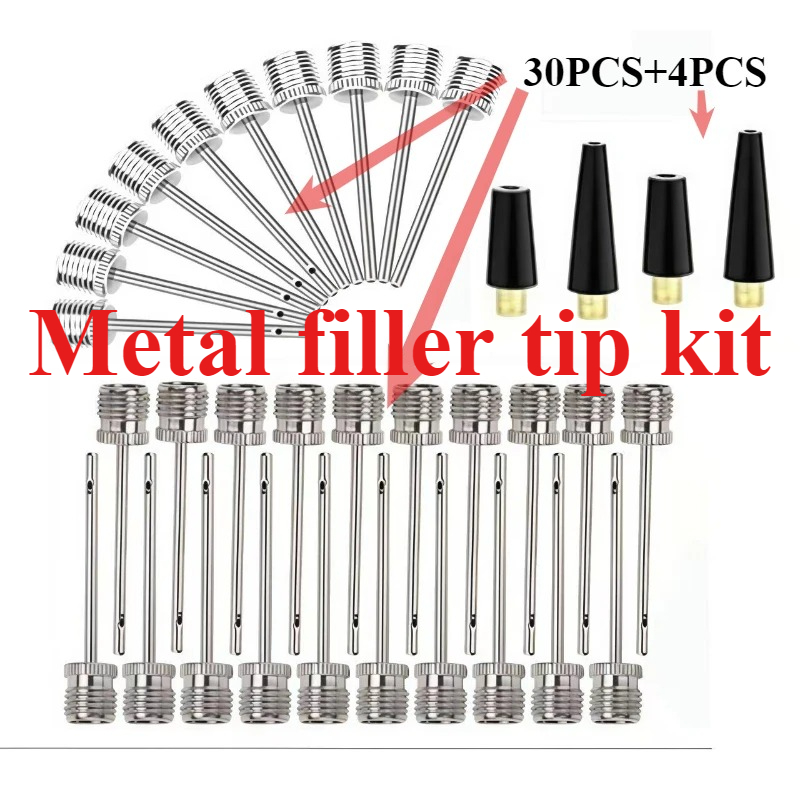 Metal Air Nozzle Set for Baske - Basketball Pump Needle ulasan dan harga