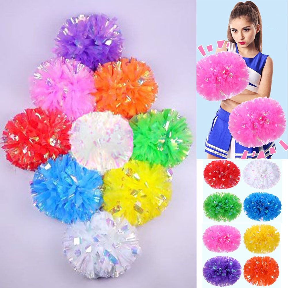 9 Colors Game Pompoms High Qua - Cheerleading Pom Pom ulasan dan harga