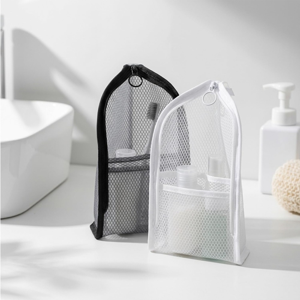 Mesh Toiletry Bag Breathable Q - Sports Equipment Storage ulasan dan harga