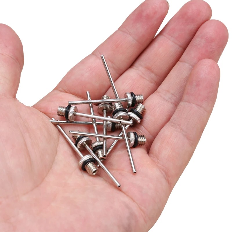 Universal Stainless Steel Air  - Basketball Pump Needle ulasan dan harga