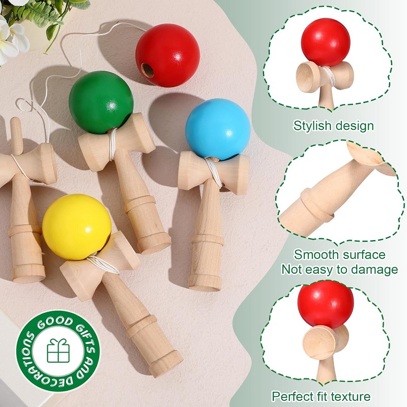 Wooden Toy Professional Skillf - Bocce Ball Set ulasan dan harga