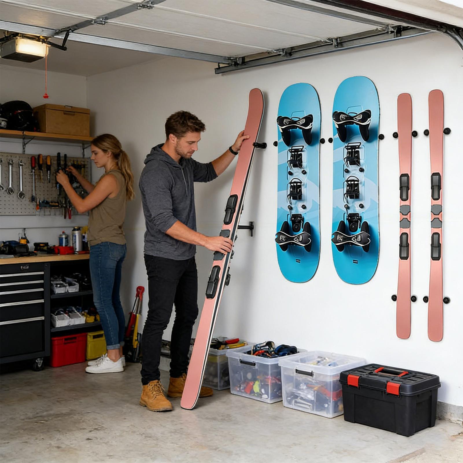 Ski Holders For Wall Vertical  - Sports Equipment Store ulasan dan harga