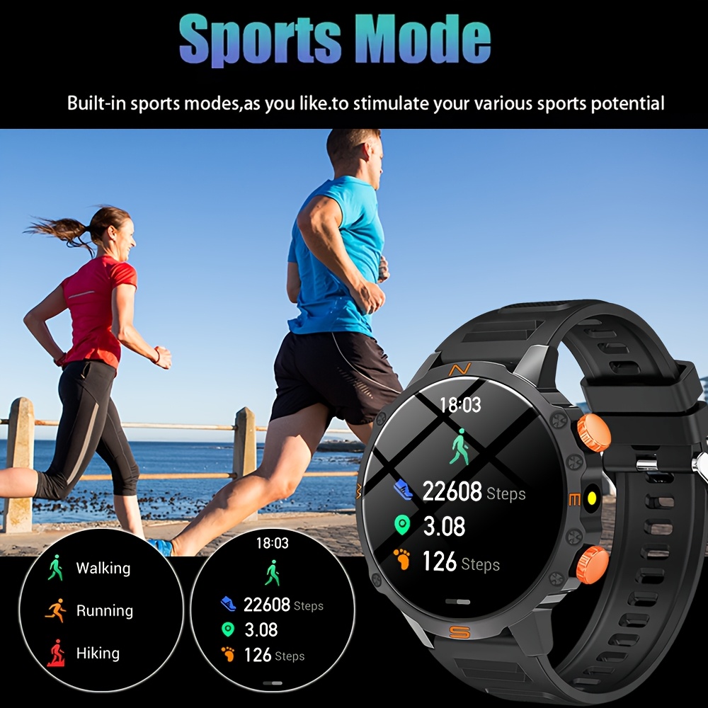 Men's Smartwatch, for iPhone a - Sports Equipment In Spanish ulasan dan harga