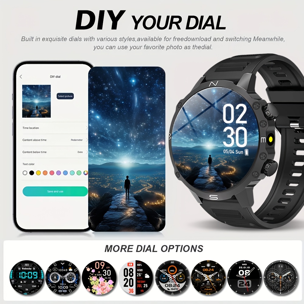 Men's Smartwatch, for iPhone a - Sports Equipment In Spanish ulasan dan harga