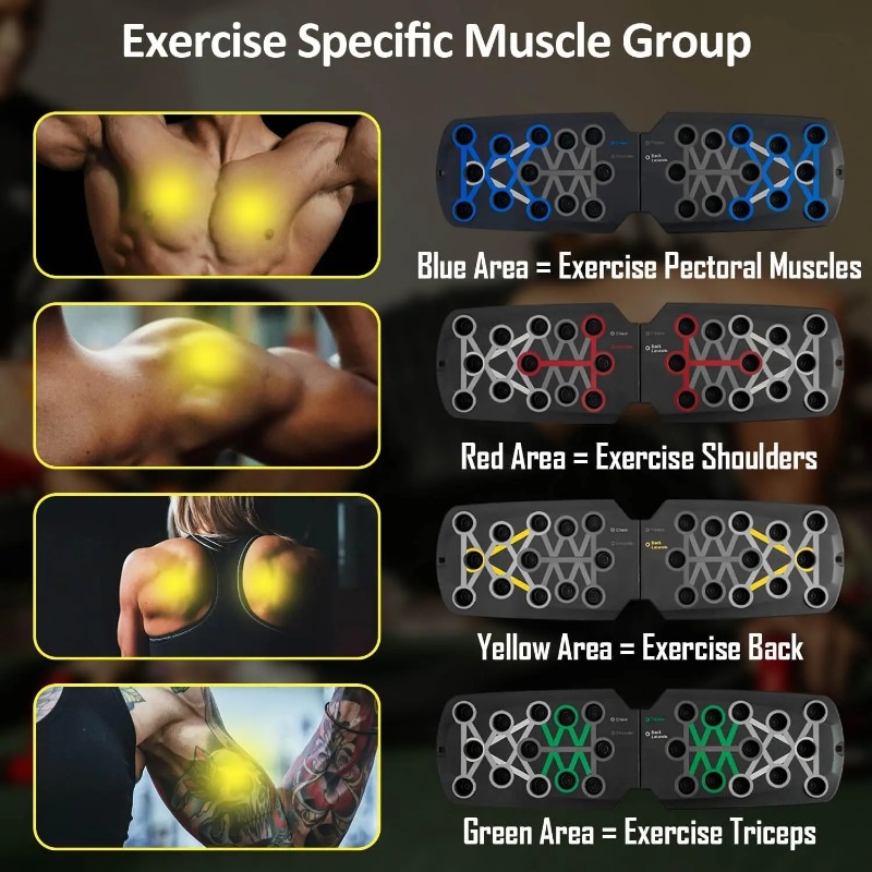Foldable Push Up Board with Re - Sports Equipment Website ulasan dan harga